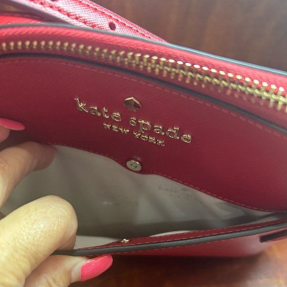 Kate Spade Cherry Red Crossbody Bag NWOT - Picture 9 of 9